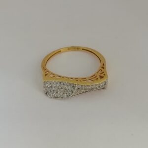 916 gold fancy diamond ladies ring