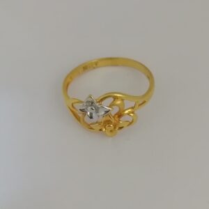 916 gold fancy ladies ring