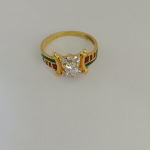 916 gold fancy ladies ring