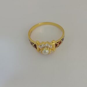 916 gold fancy ladies ring