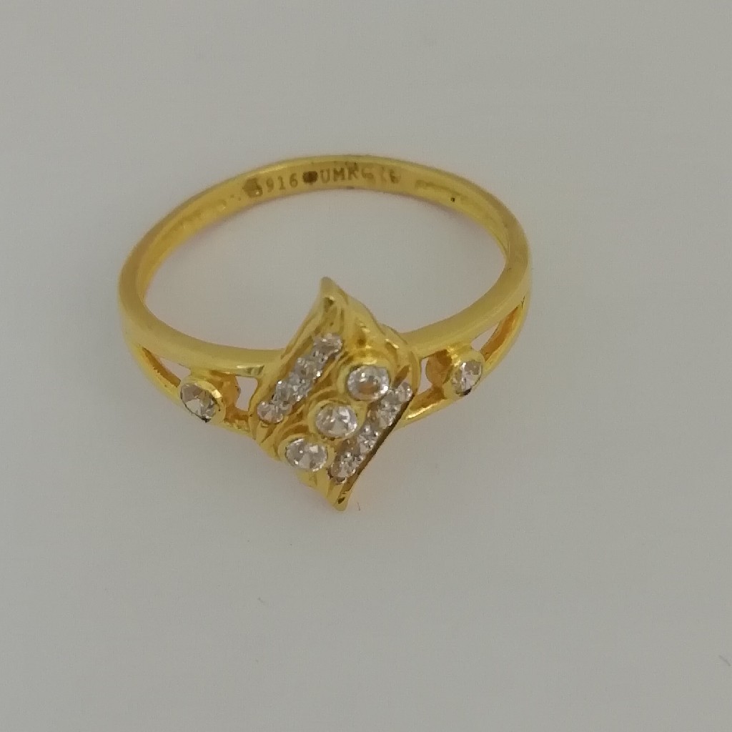 916 gold fancy ladies ring