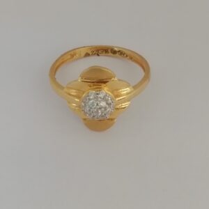 916 gold fancy ladies ring