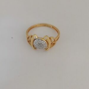 916 gold fancy ladies ring