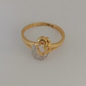 916 gold fancy ladies ring