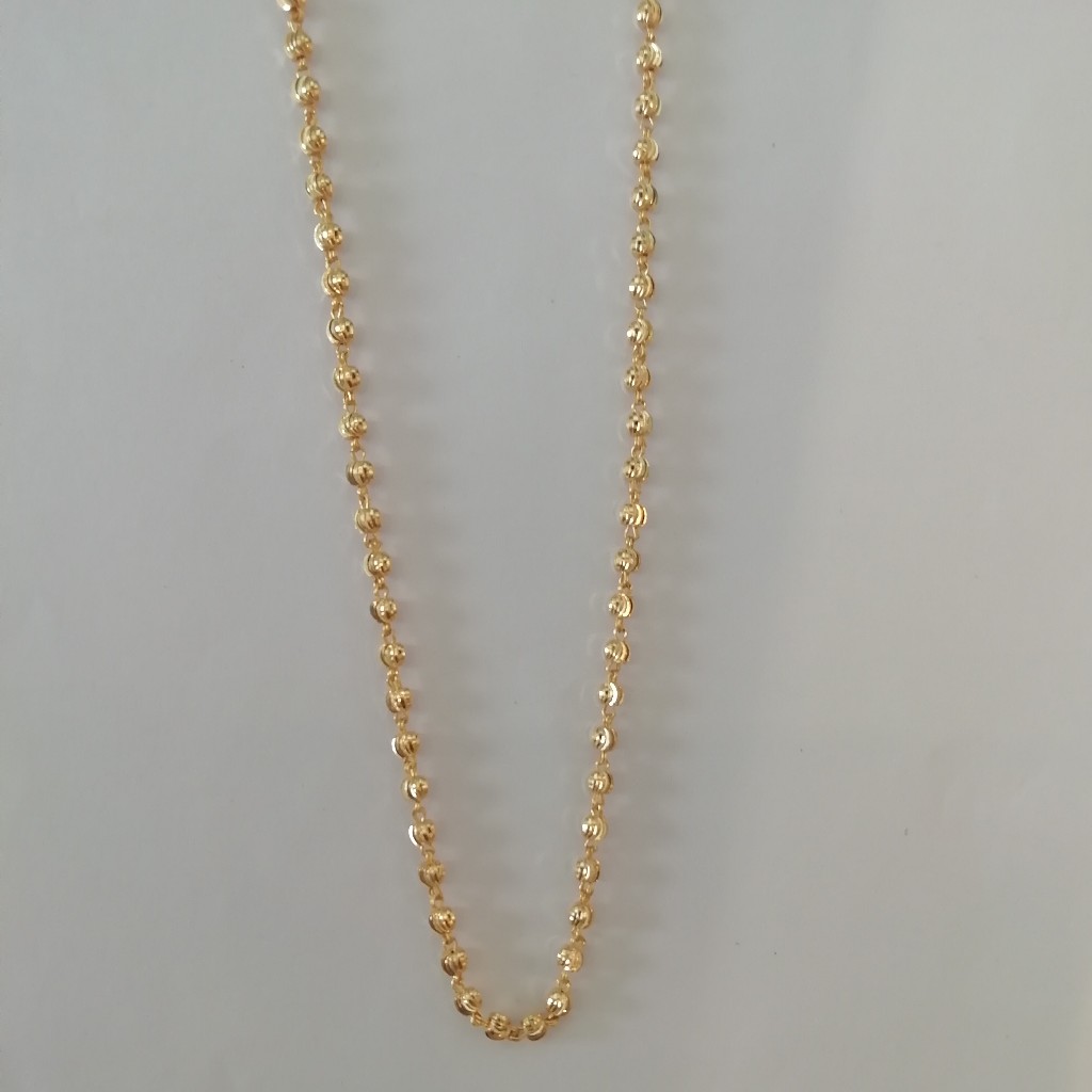 916 gold vertical kanthi mala