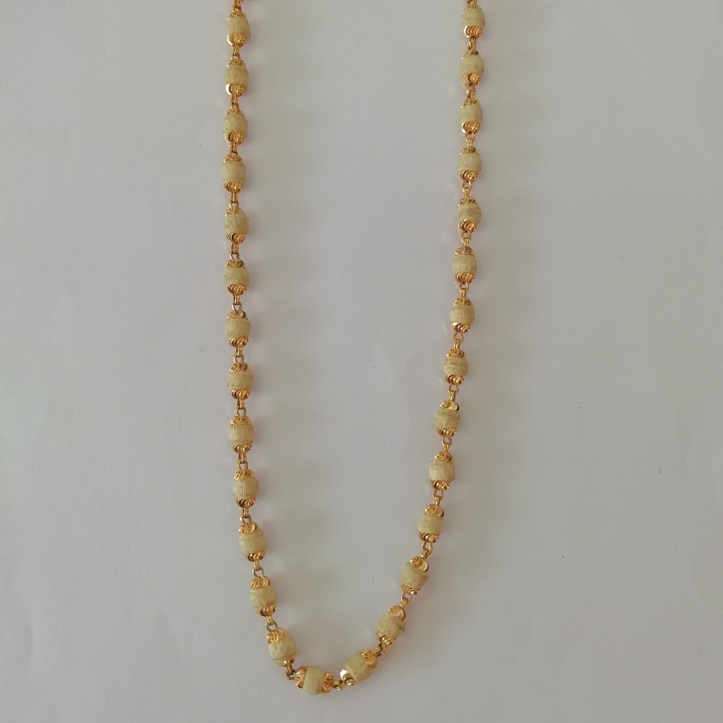 916 gold kanthi mala