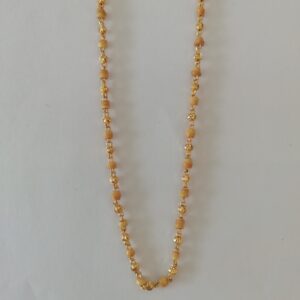 916 gold tulsi kanthi mala