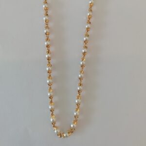 916 gold pearls kanthi mala