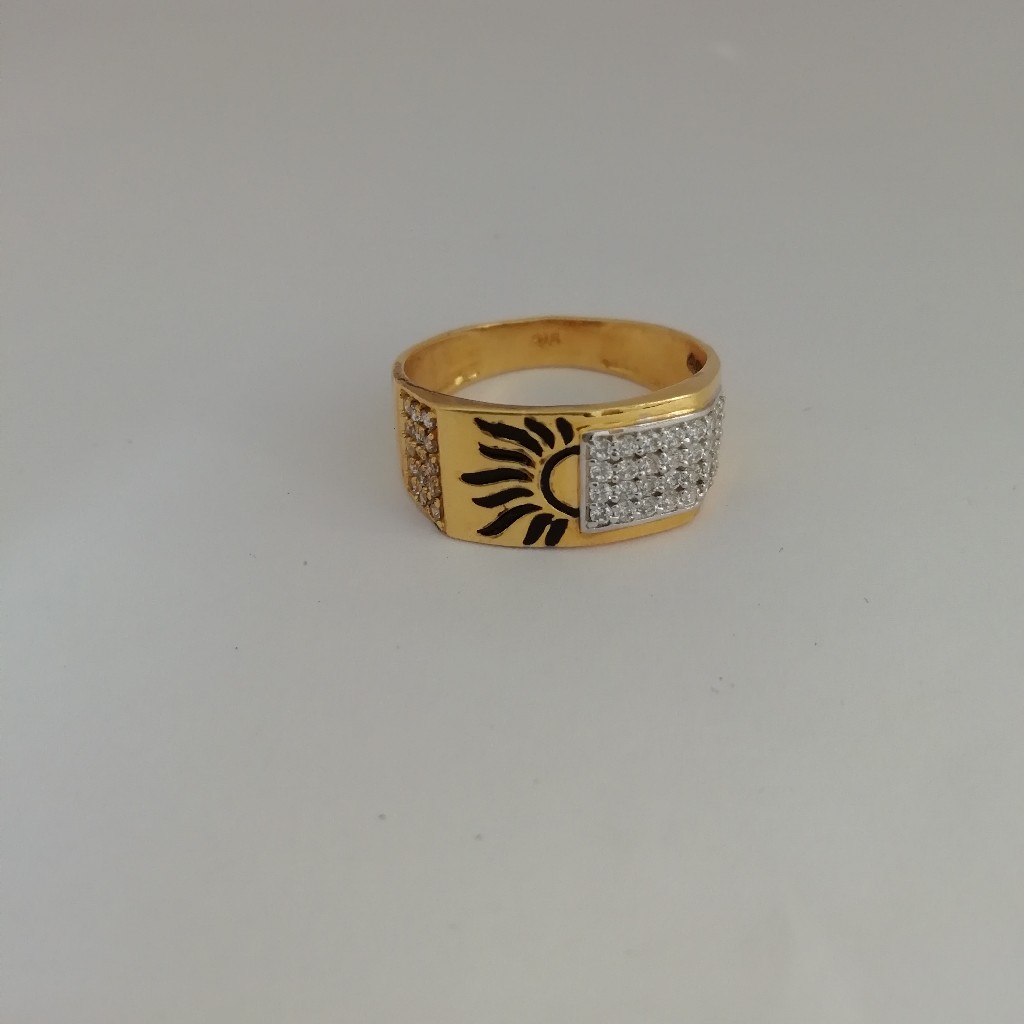 916 gold casting Gents ring