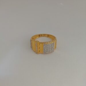 916 gold casting Gents ring