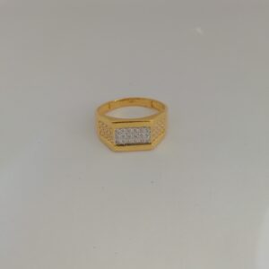 916 gold casting Gents ring
