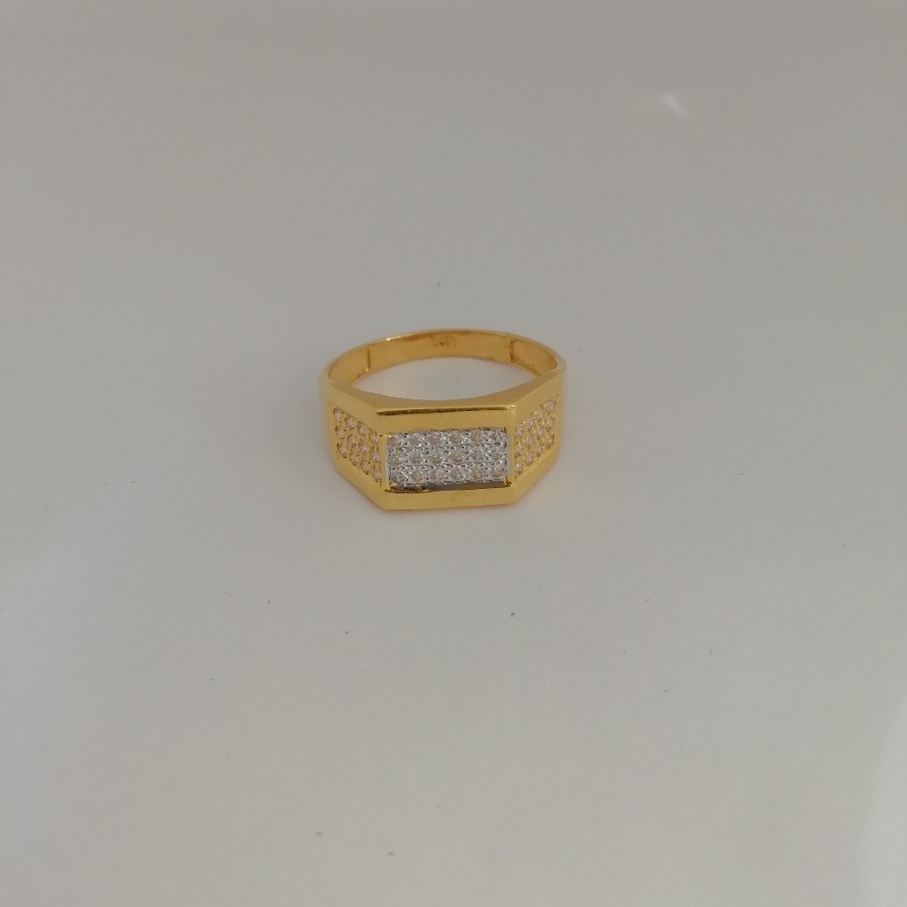 916 gold casting Gents ring