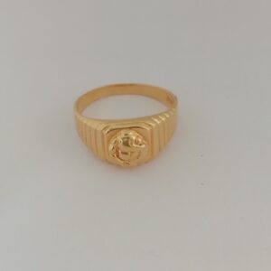 916 gold casting Gents ring