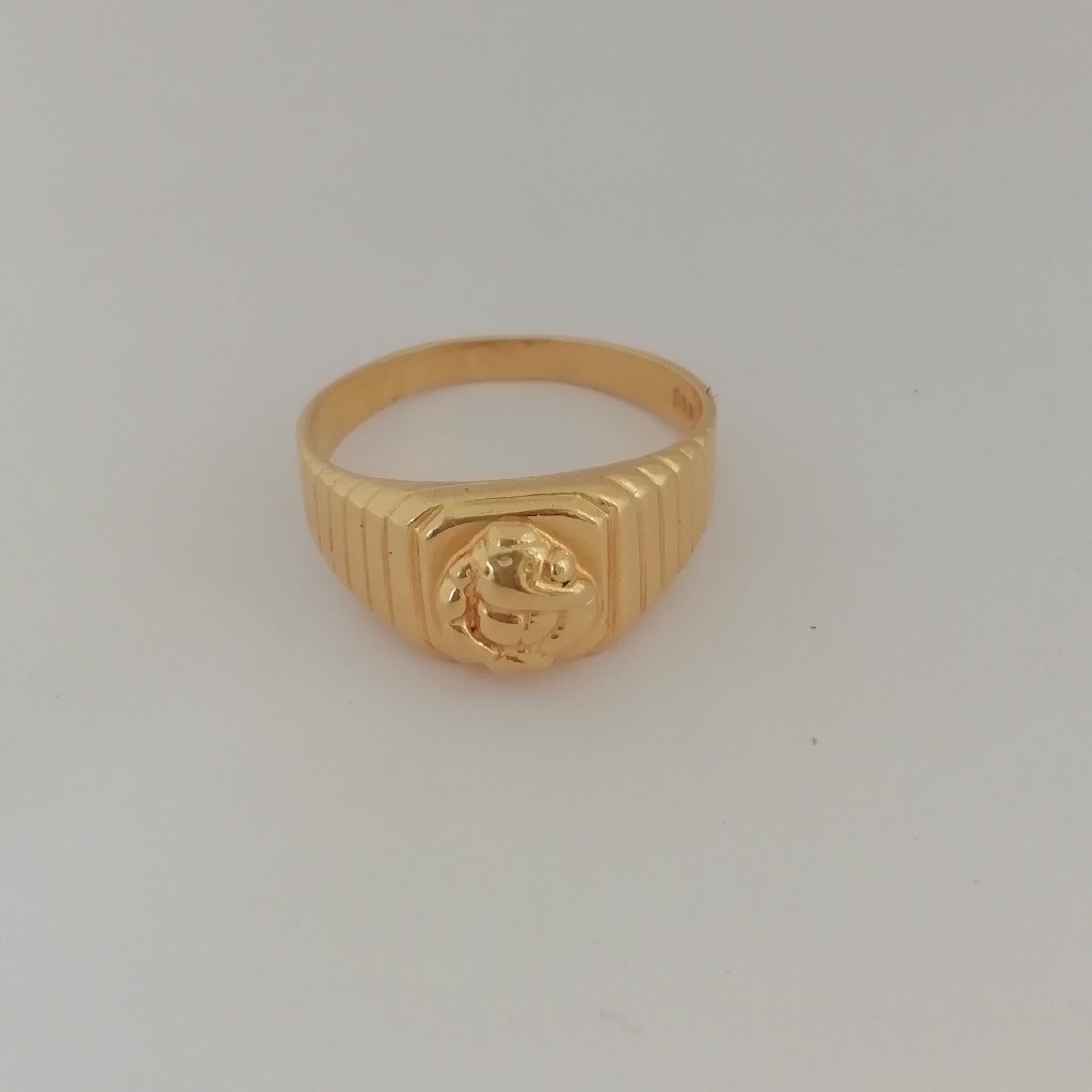 916 gold casting Gents ring
