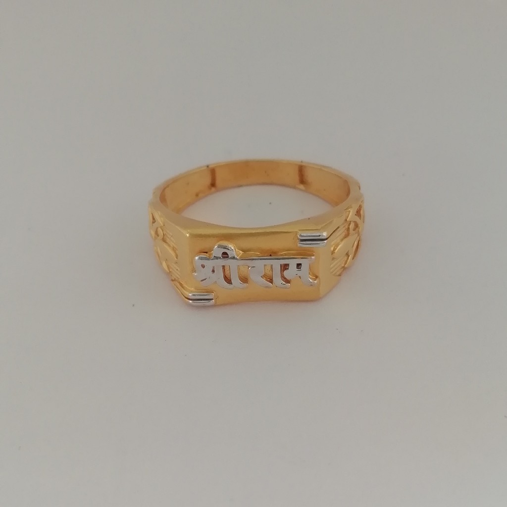 916 gold casting Gents ring