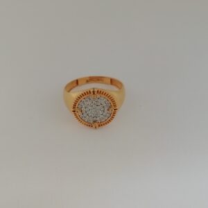 916 gold fancy  Gents ring