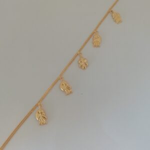 916 gold fancy loose ladies bracelet
