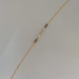 916 gold fancy meena work loose ladies bracelet