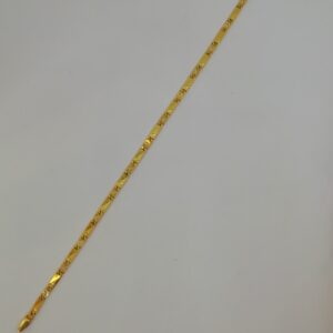 916 gold fancy loose ladies bracelet