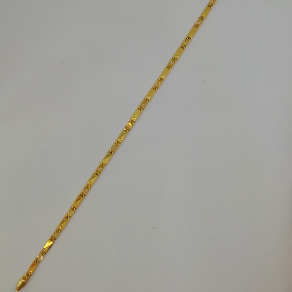 916 gold fancy loose ladies bracelet