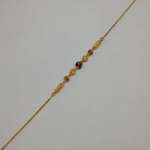 916 gold fancy meena work loose ladies bracelet