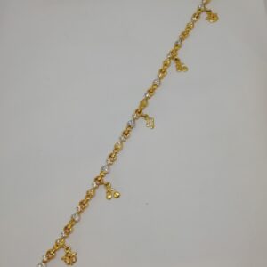 916 gold fancy loose ladies bracelet