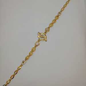916 gold fancy loose ladies bracelet