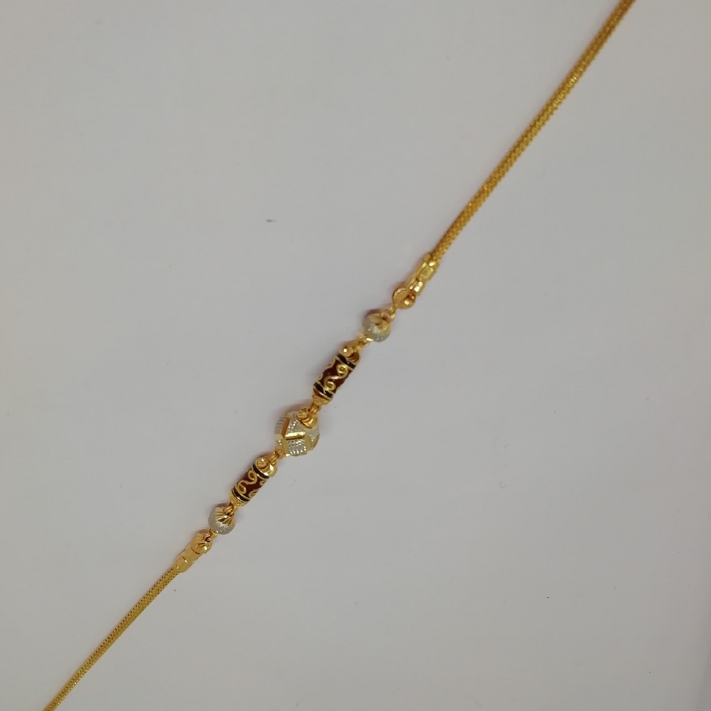 916 gold fancy loose ladies bracelet
