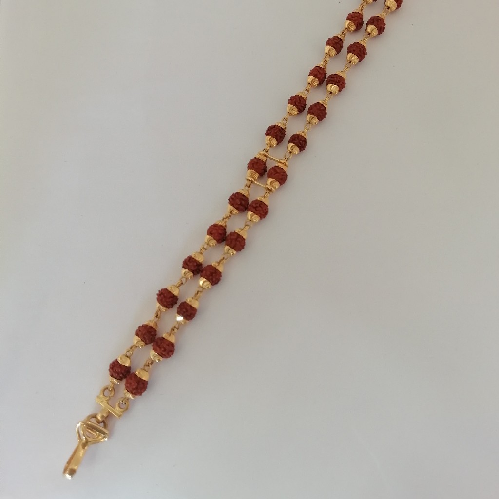916 gold rudraksh fancy Gents lucky