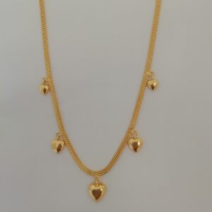 916 gold fancy heart shape tanmanyu