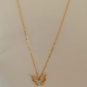 916 gold butterfly design fancy dokiyu