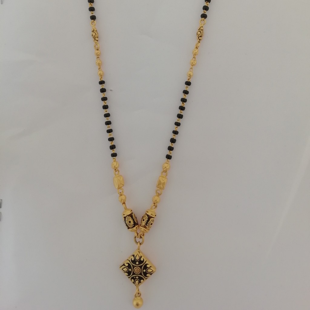916 gold fancy oxidized square design dokiyu