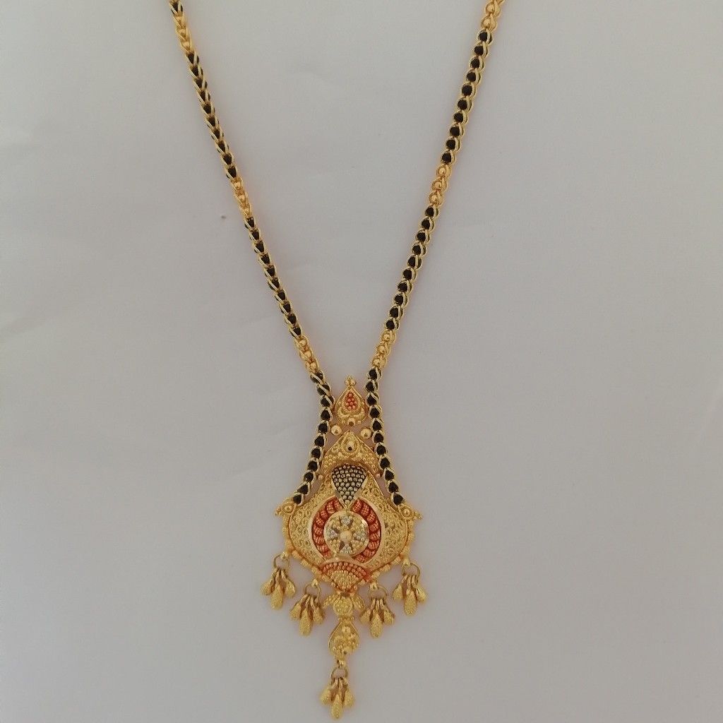 916 gold fancy kalkati work dokiyu