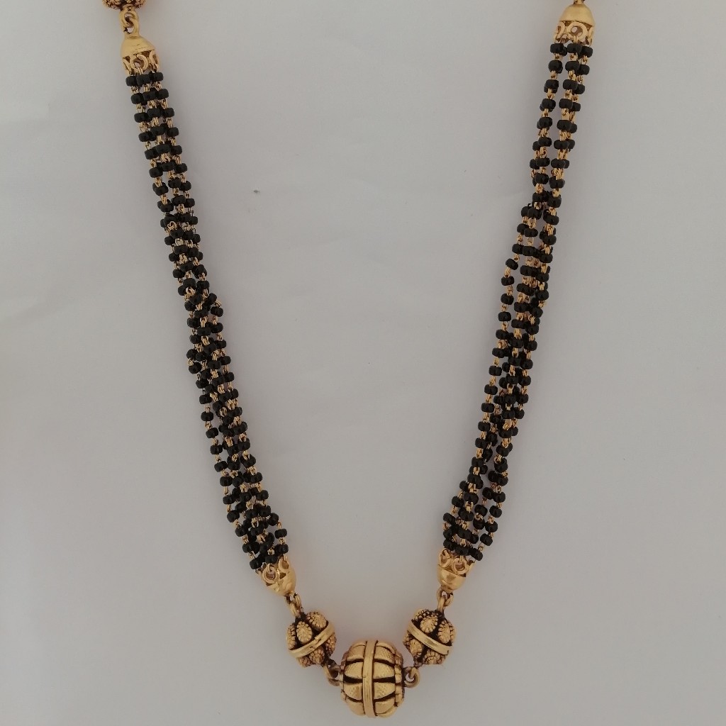 916 gold fancy black oxidized dokiyu