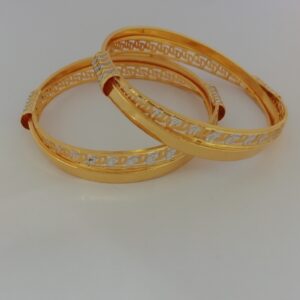 916 gold  rodium bangles