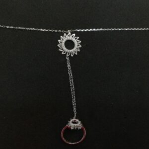 Sterling silver sun design work hath pocha