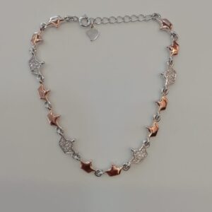 Sterling silver ladies loose bracelet