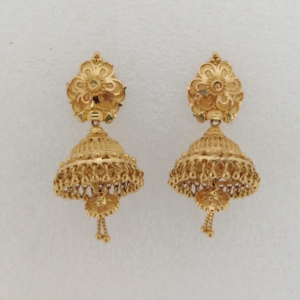 916 Gold Jummar Earrings VG-E05