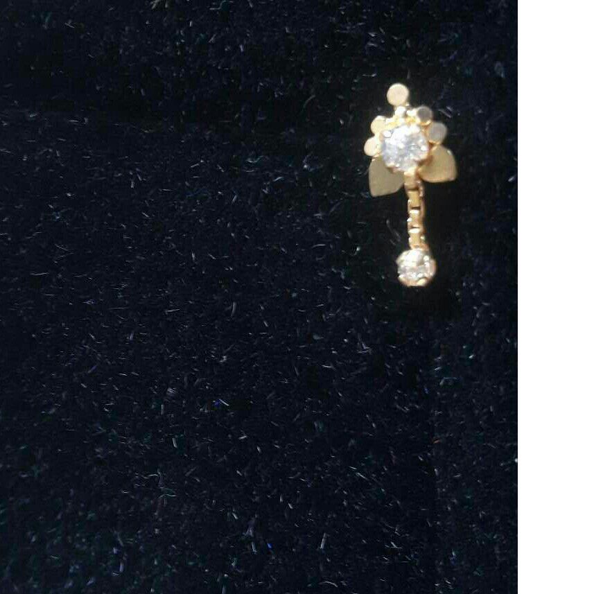 Antique 916 Gold Ladies Nosepin