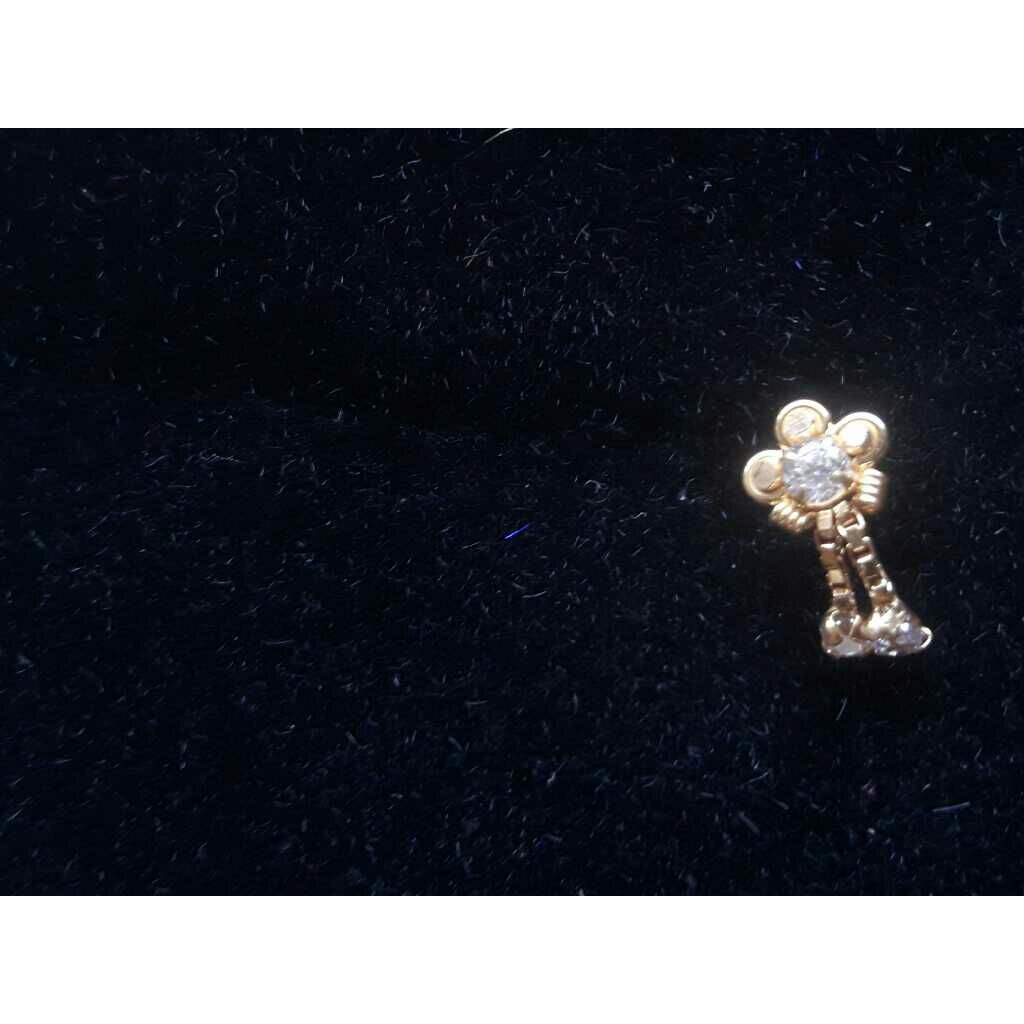 Flower Shape Gold Ladies Nosepin