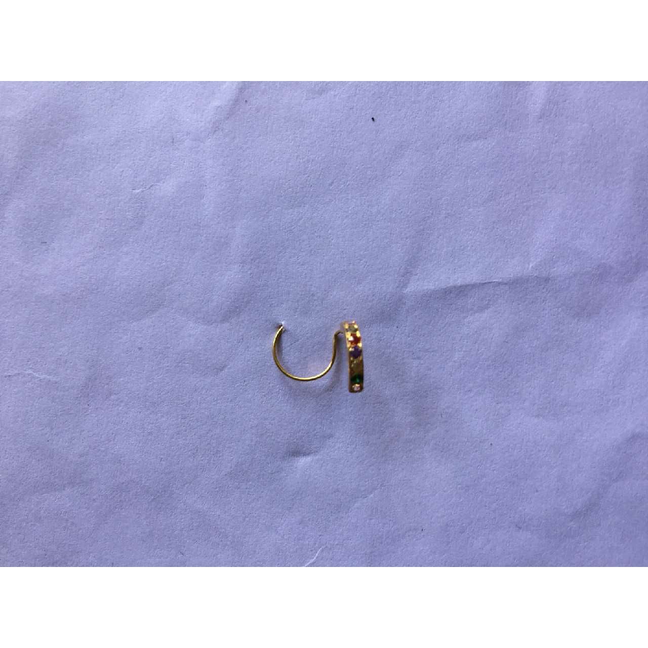 18K / 750 Gold Ladies Handmade Nosepin