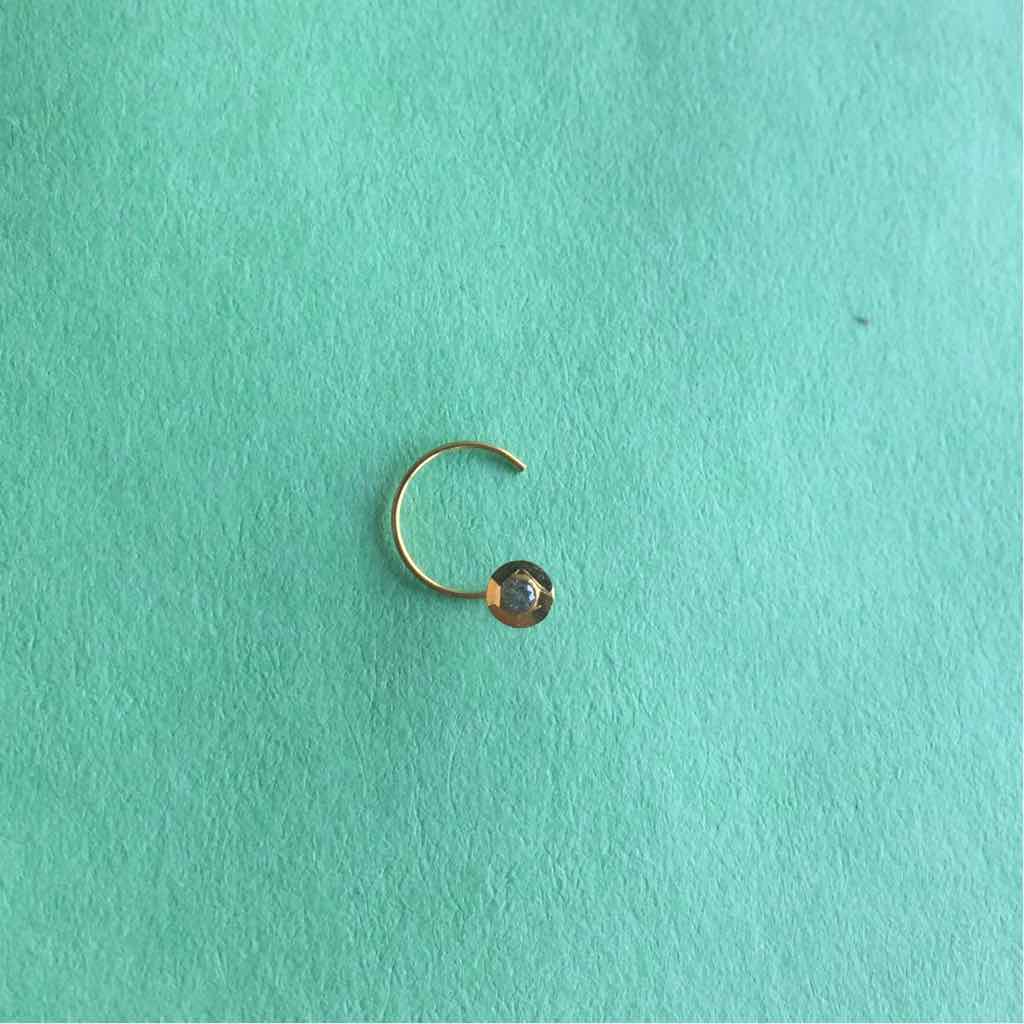 18KT Yellow Gold Ladies Nath