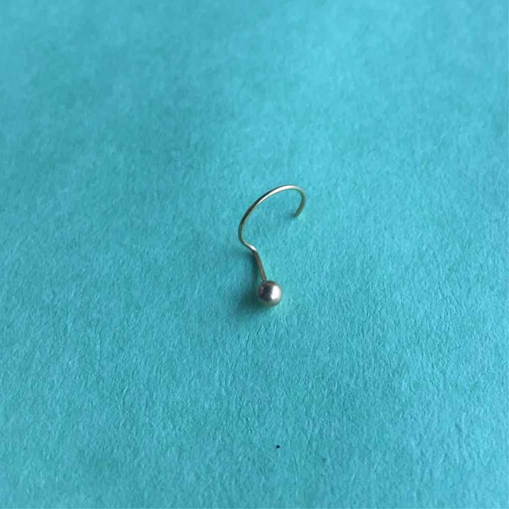 18KT Yellow Gold Nosepin (Nath)