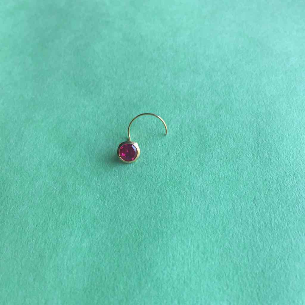 750 Yellow Gold Nosepin (Nath)