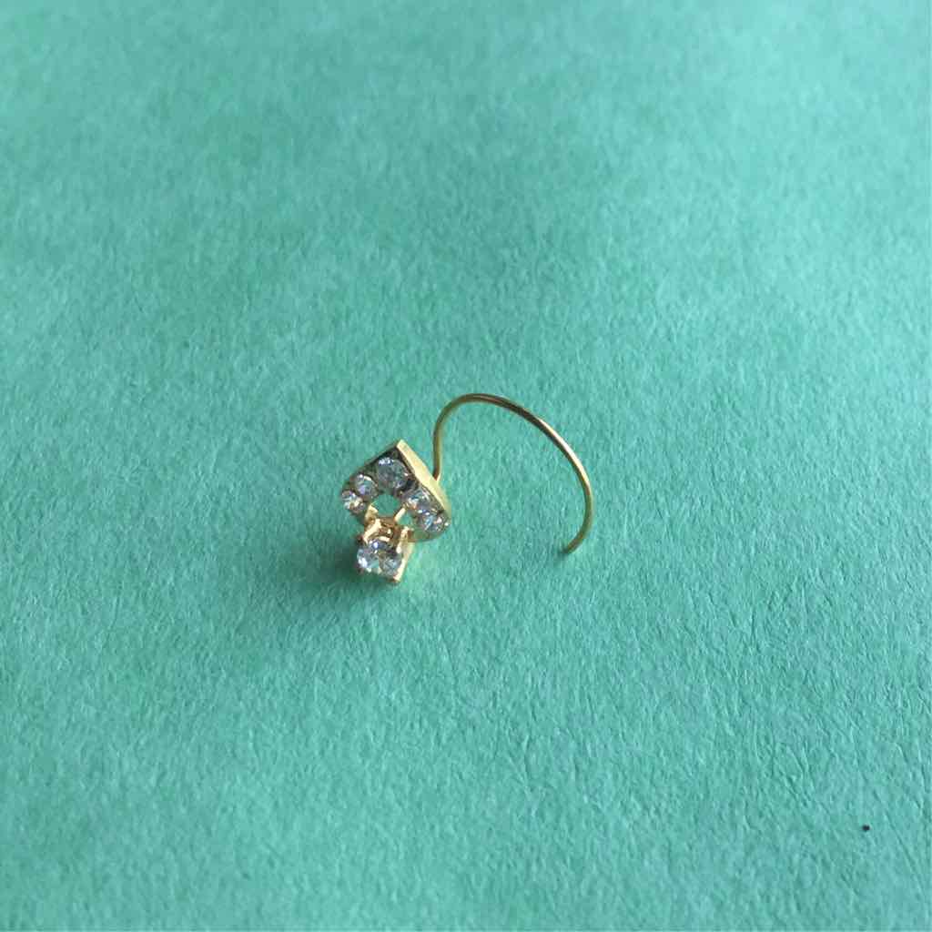 23KT Yellow Gold Fancy Ladies Nath (Nosepin)