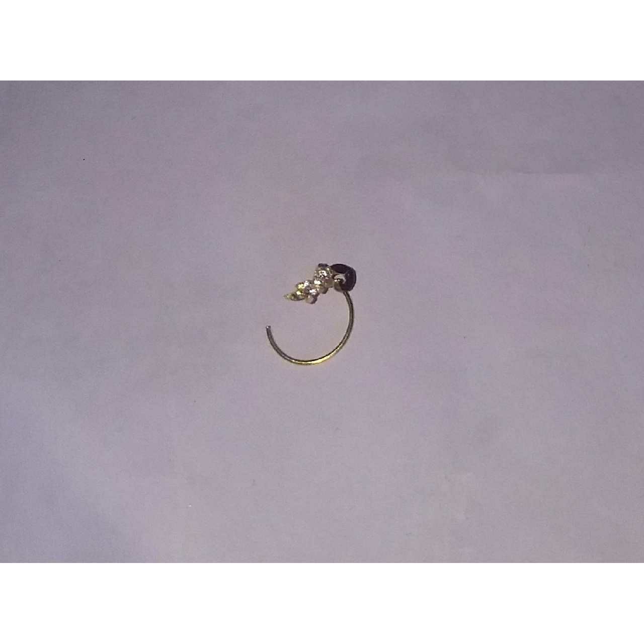 18KT Yellow Gold Indian Fancy Casting Nosepin
