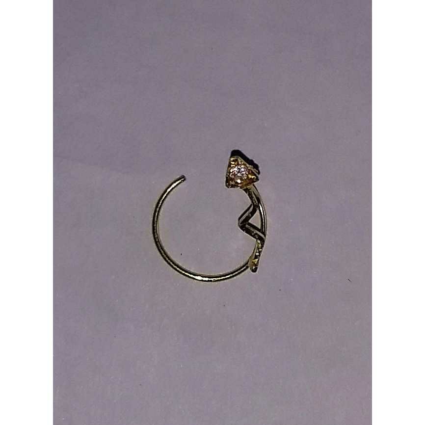 18KT Gold Ladies Nosepin (Nath)