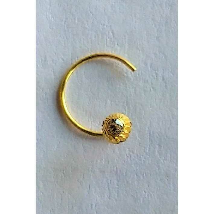 Fancy 18KT Gold Nose Pin