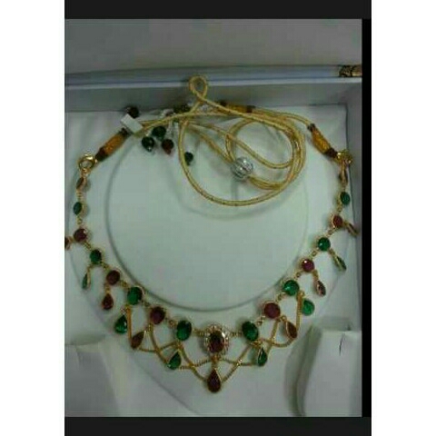 AD  Diamond Necklace Set