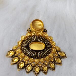 Gold Bikaner antique Pendant